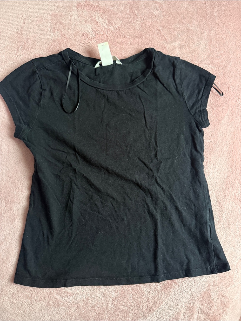 Black Women's Short Sleeve Tee
